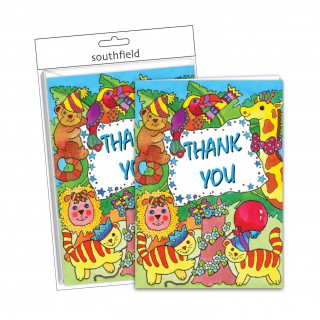 Animal Thank You Cards/Envs product image